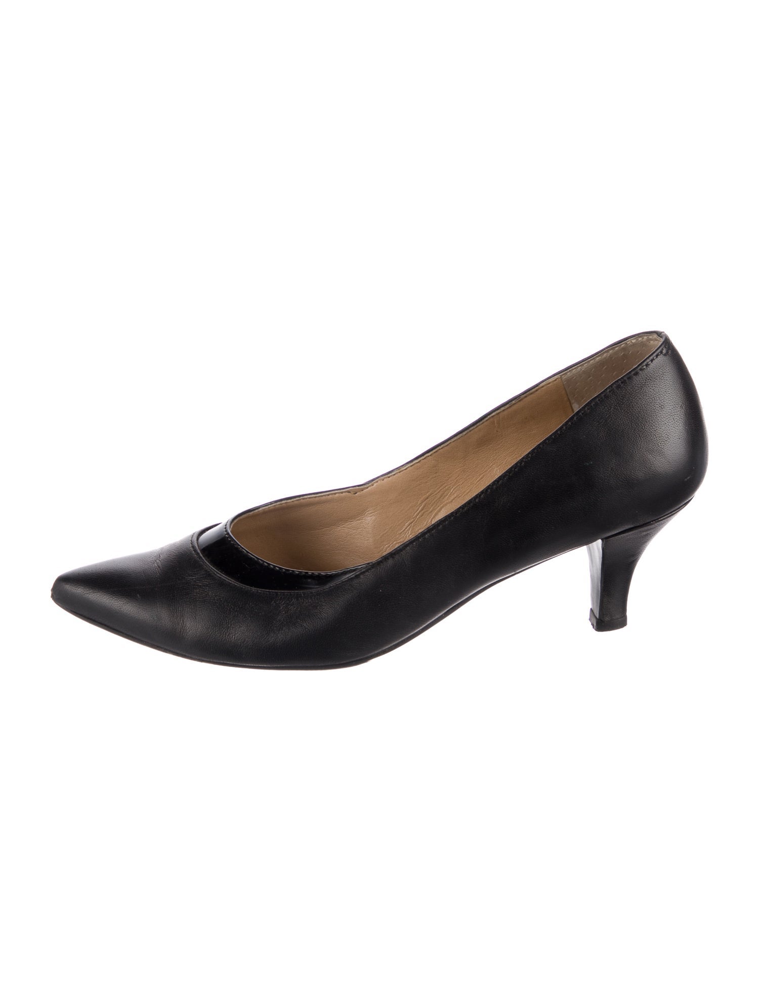 Neiman Marcus Leather Pumps