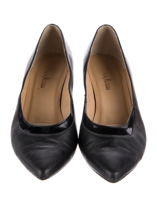 Neiman Marcus Leather Pumps