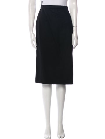 Neiman Marcus Skirts Mesh Accents Knee-Length Skirt M