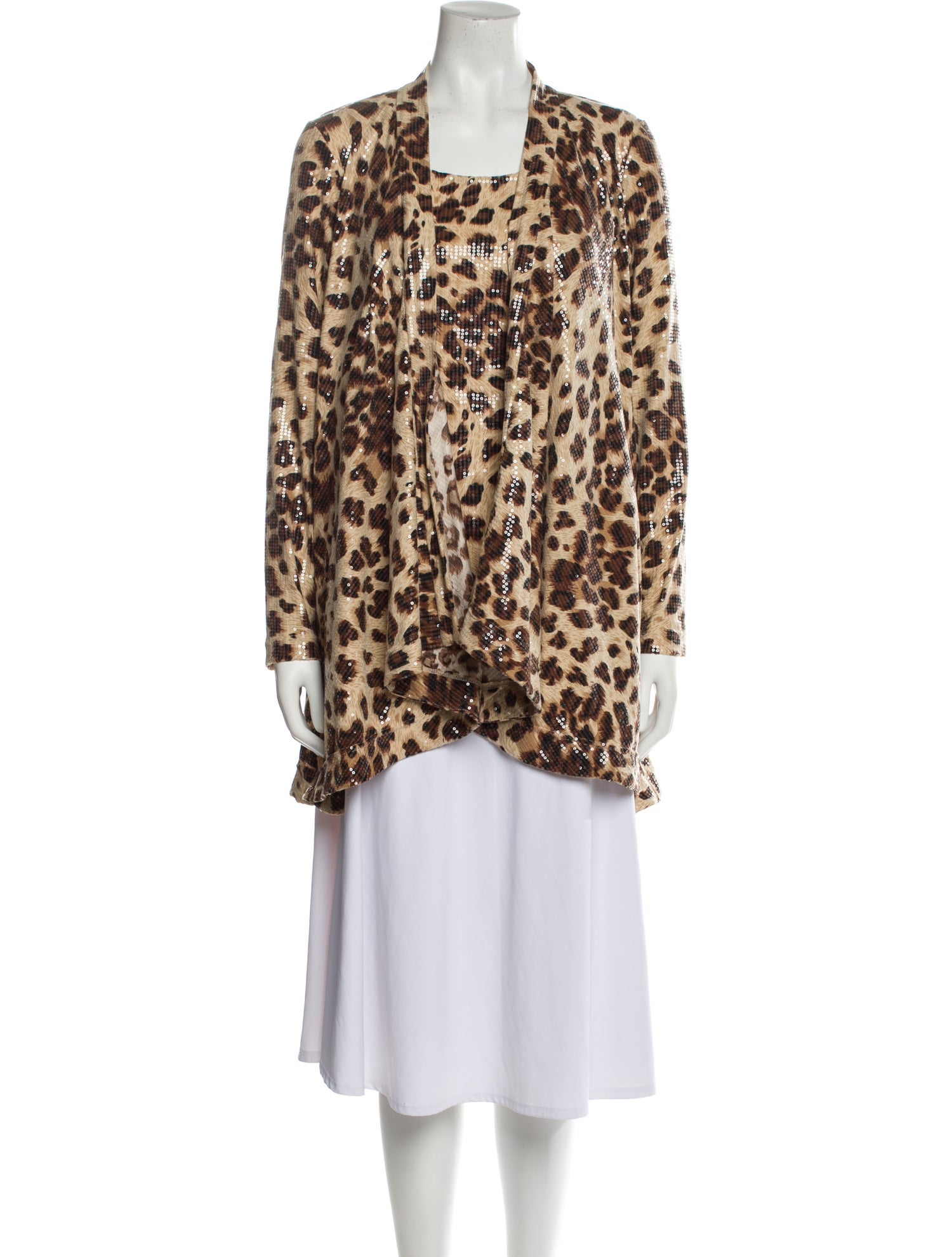 Neiman Marcus Animal Print Sequin Embellishments Set