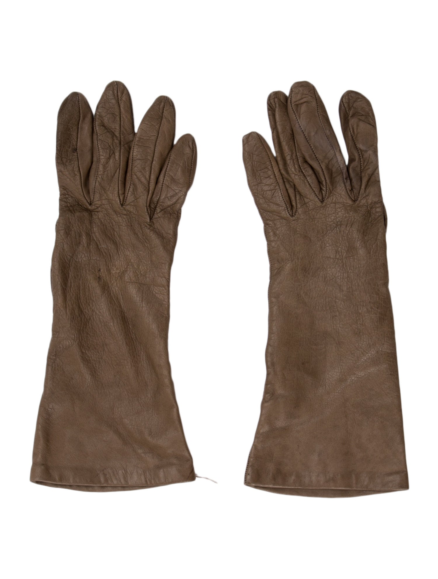 Neiman Marcus Grey gloves