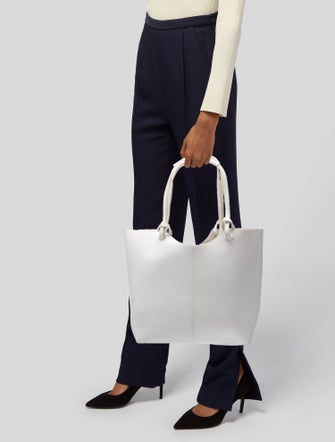 Neiman Marcus Leather Tote