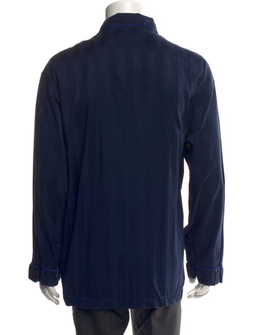 Neiman Marcus Striped Pajama Top