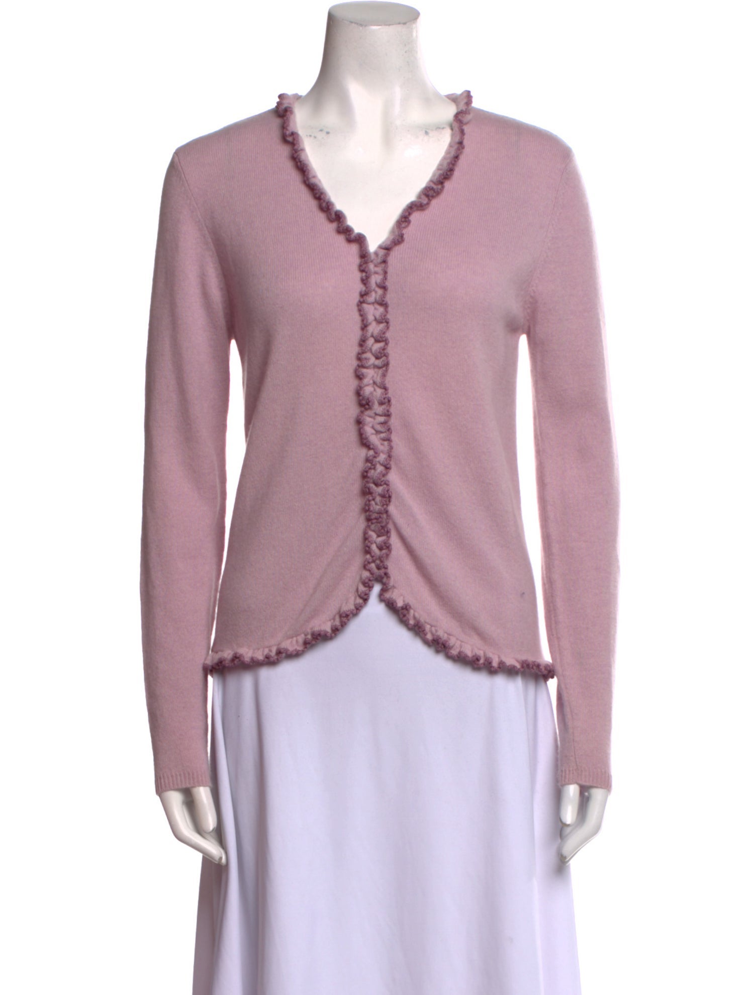 Neiman Marcus Cashmere V-Neck Sweater