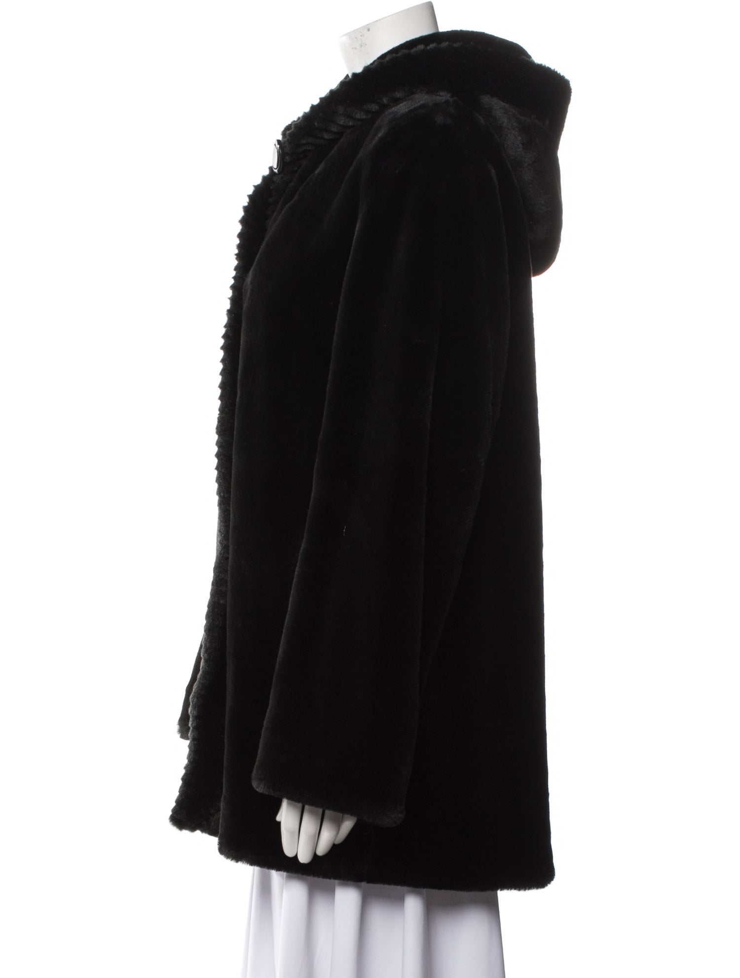 Neiman Marcus Fur Faux Fur Coat