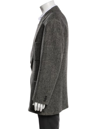 Neiman Marcus Houndstooth Print Blazer