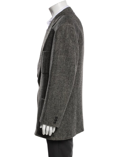 Neiman Marcus Houndstooth Print Blazer