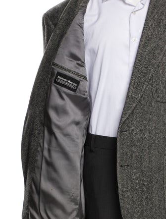 Neiman Marcus Houndstooth Print Blazer