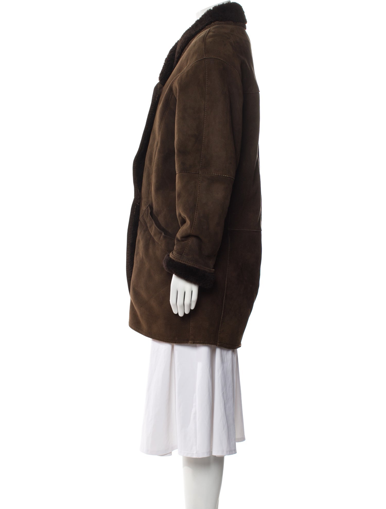 Neiman Marcus Faux Fur Coat