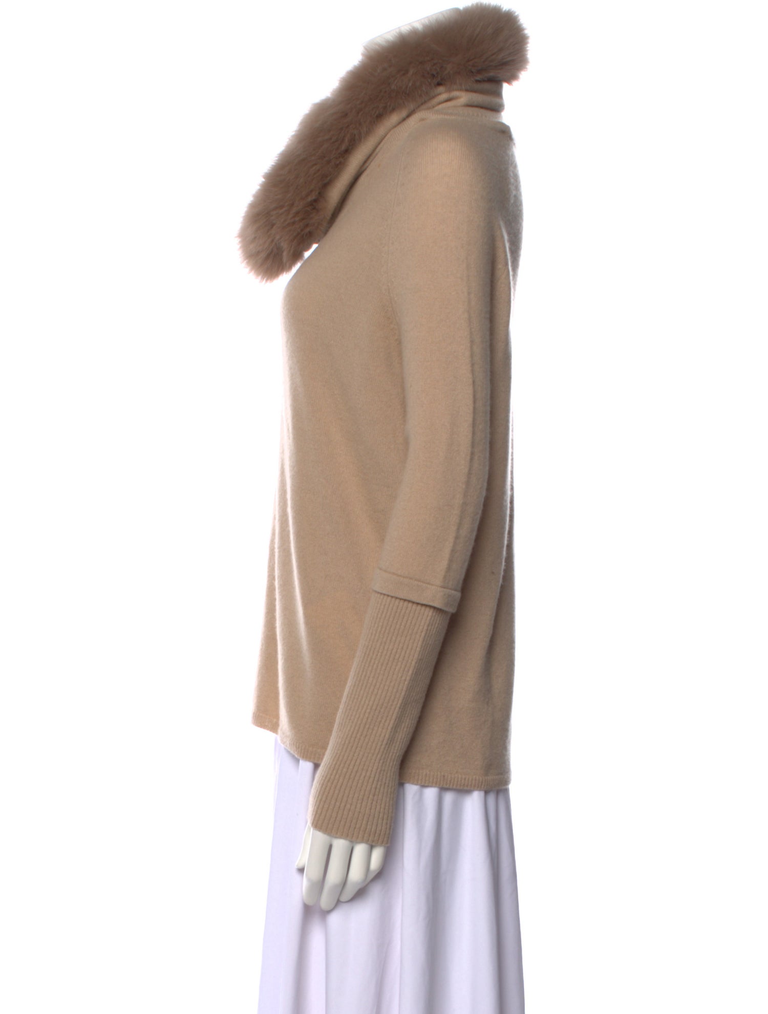Neiman Marcus Cashmere Cowl Neck Sweater w/ Tags