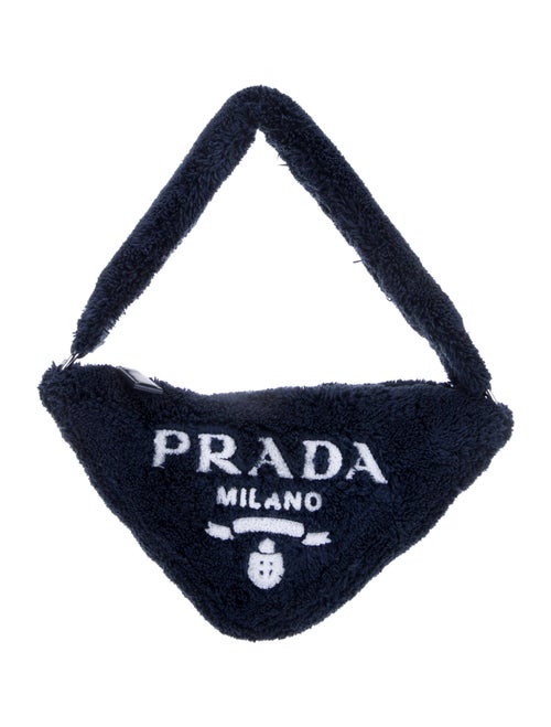 Prada Terry Cloth Triangle Mini