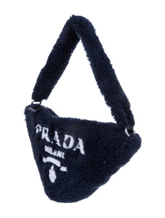 Prada Terry Cloth Triangle Mini