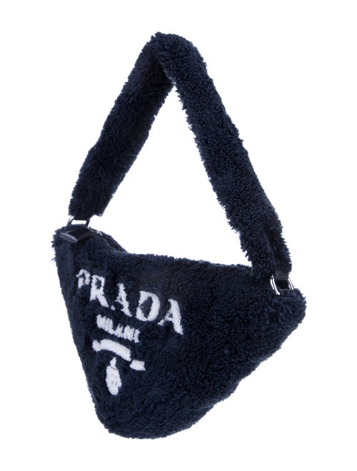 Prada Terry Cloth Triangle Mini