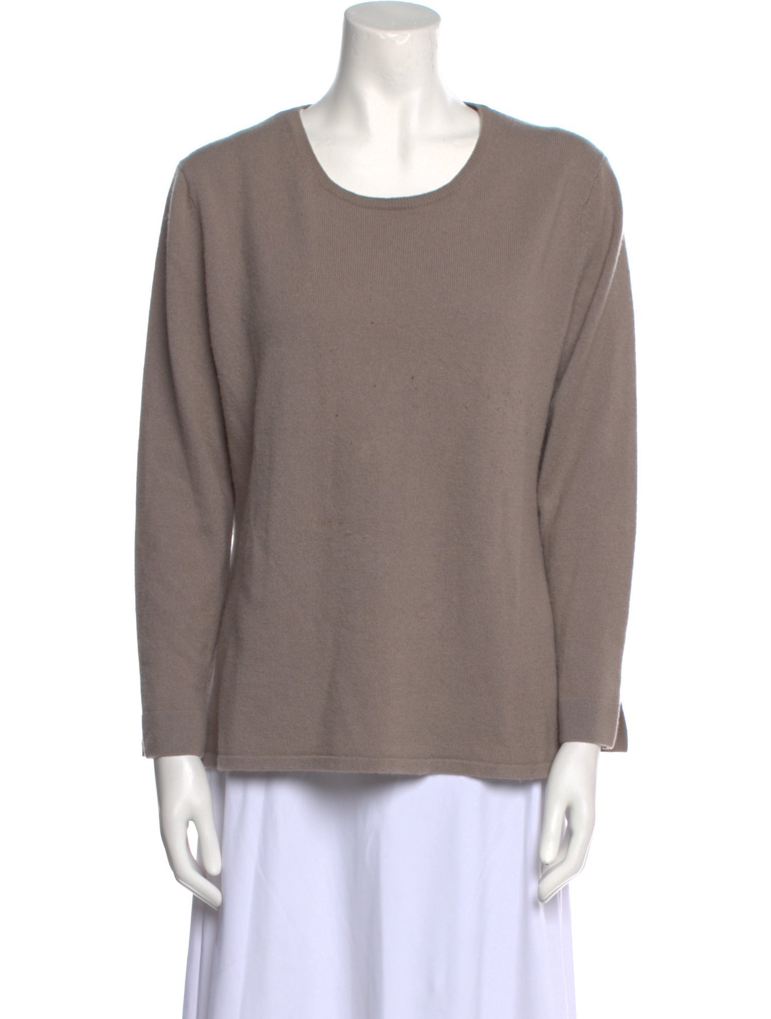 Neiman Marcus Cashmere Scoop Neck Sweater