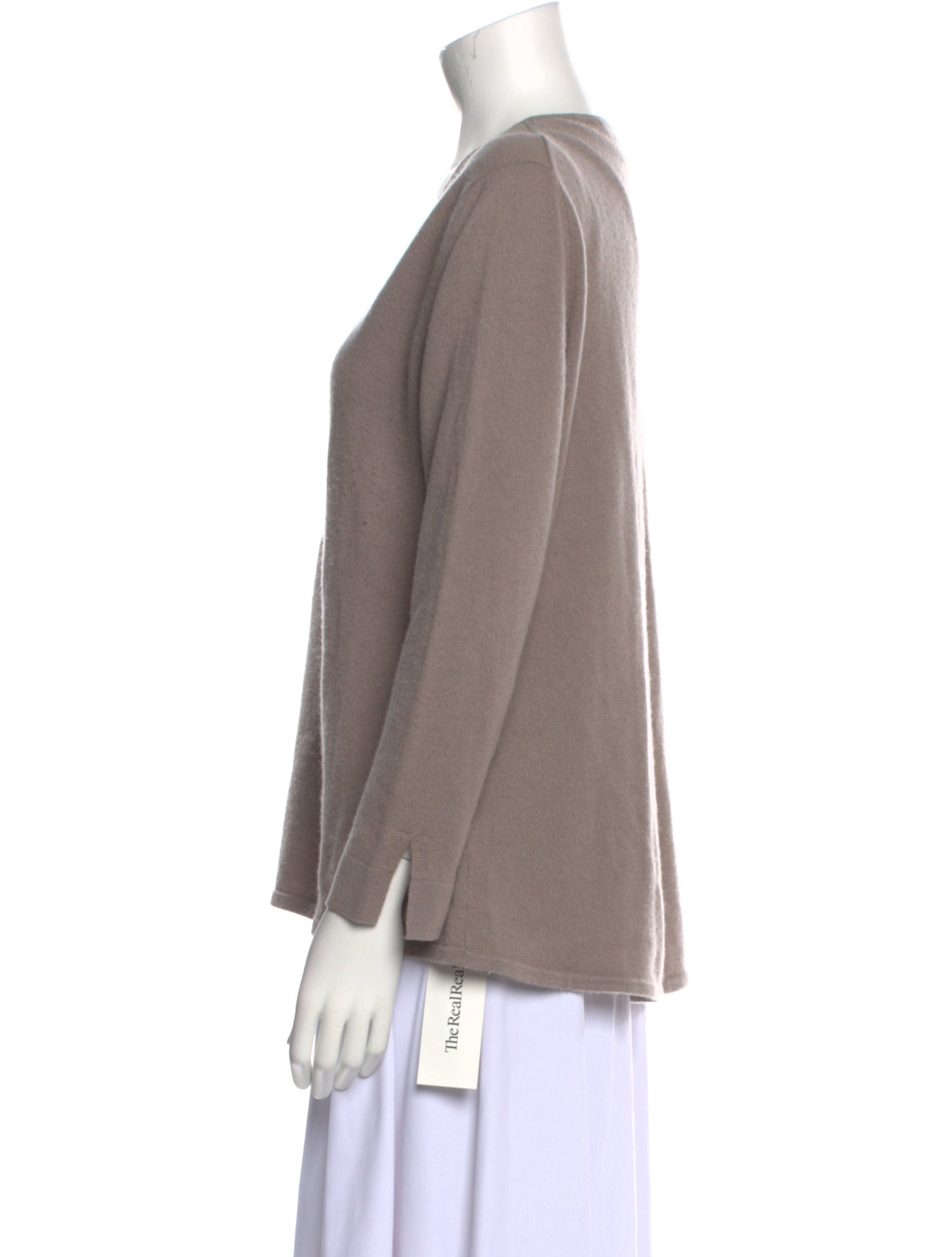 Neiman Marcus Cashmere Scoop Neck Sweater