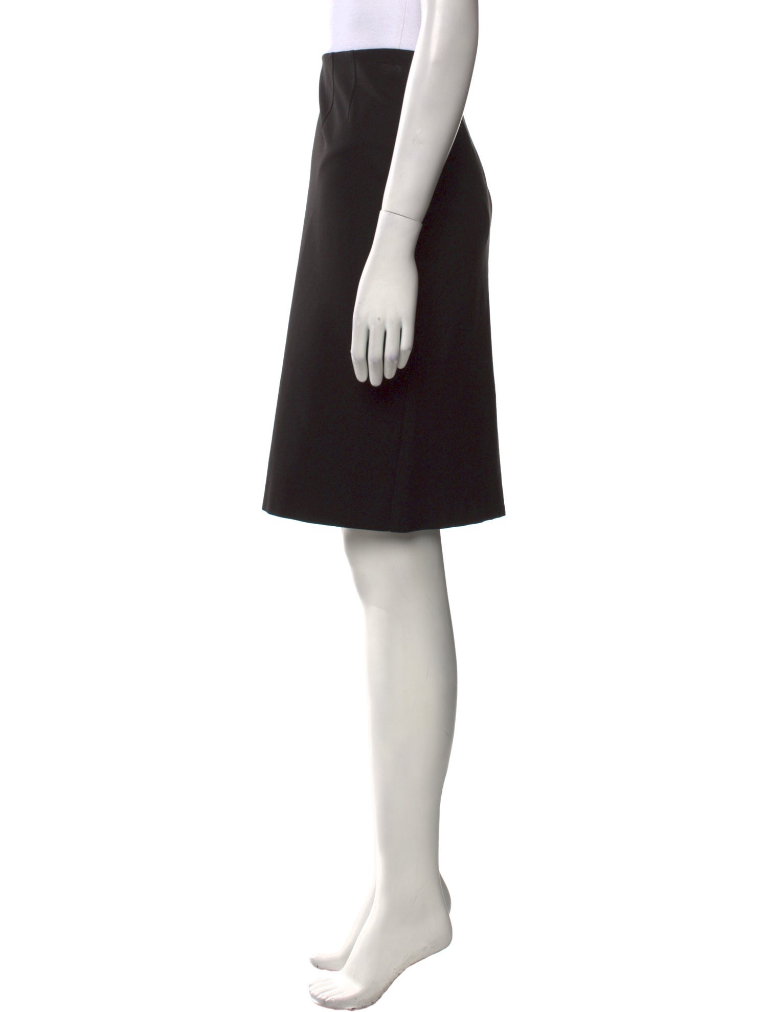 Neiman Marcus Wool Knee-Length Skirt