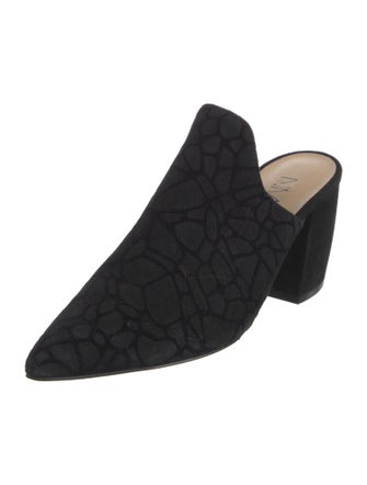 Neiman Marcus Suede Mules