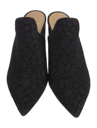 Neiman Marcus Suede Mules