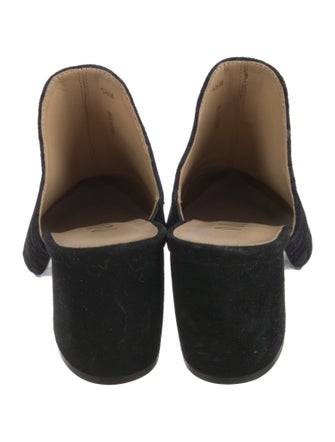 Neiman Marcus Suede Mules