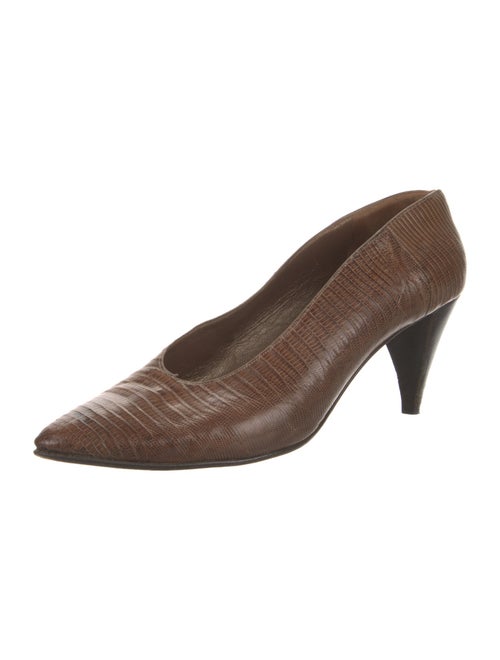 Neiman Marcus Leather Pumps
