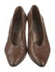 Neiman Marcus Leather Pumps