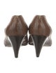 Neiman Marcus Leather Pumps