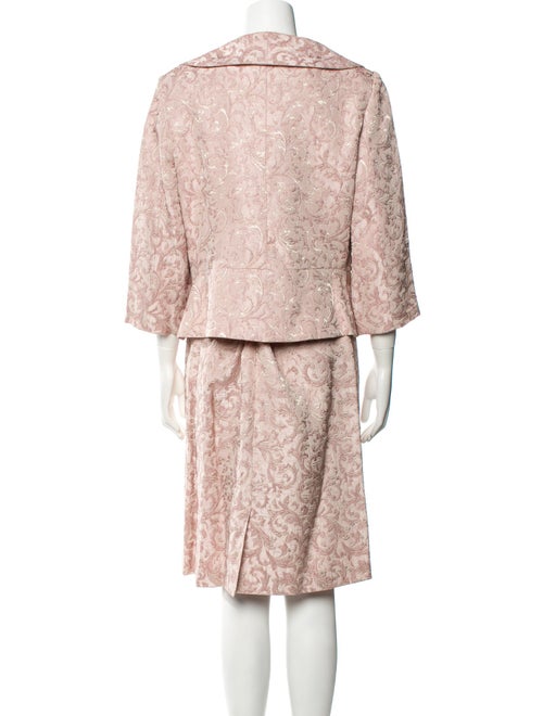 Neiman Marcus Printed Skirt Set