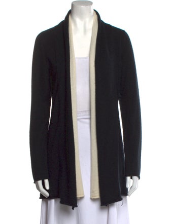 Neiman Marcus Cashmere Open Front Sweater