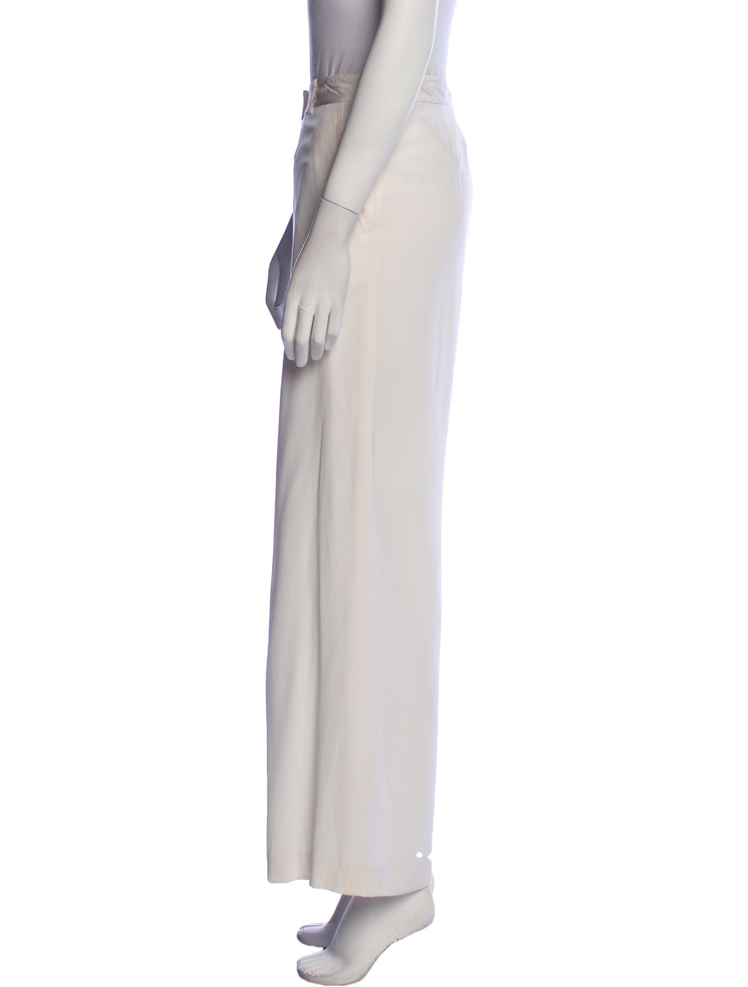 Neiman Marcus Silk Wide Leg Pants