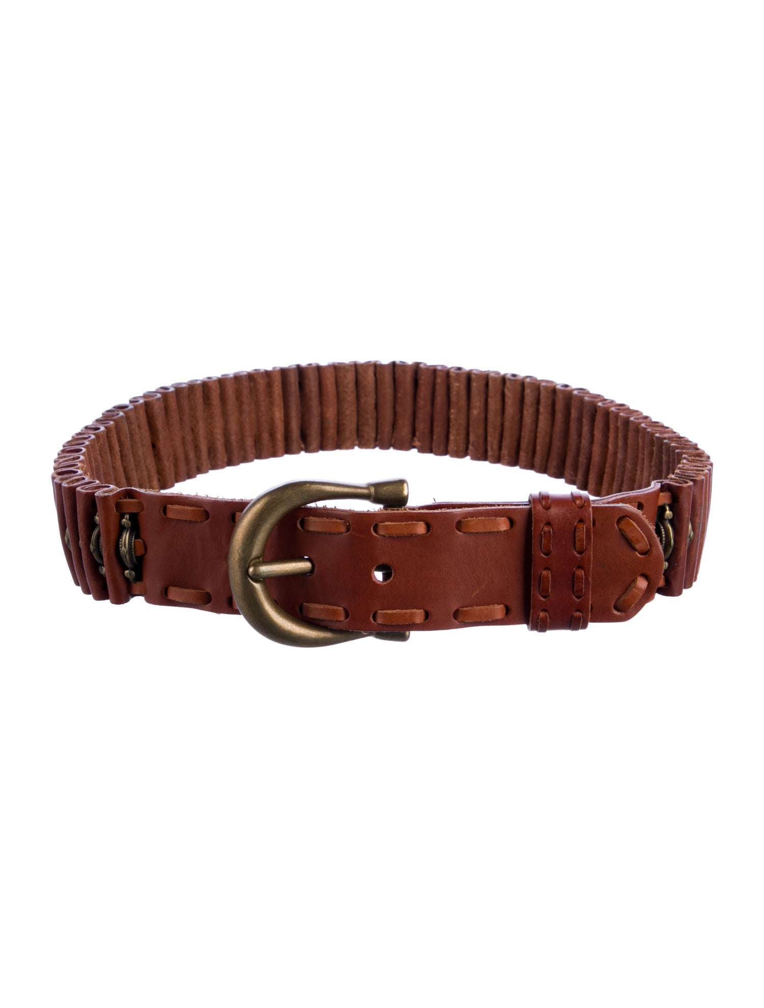 Neiman Marcus Leather Waist Belt