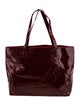 Neiman Marcus Embossed Leather Tote