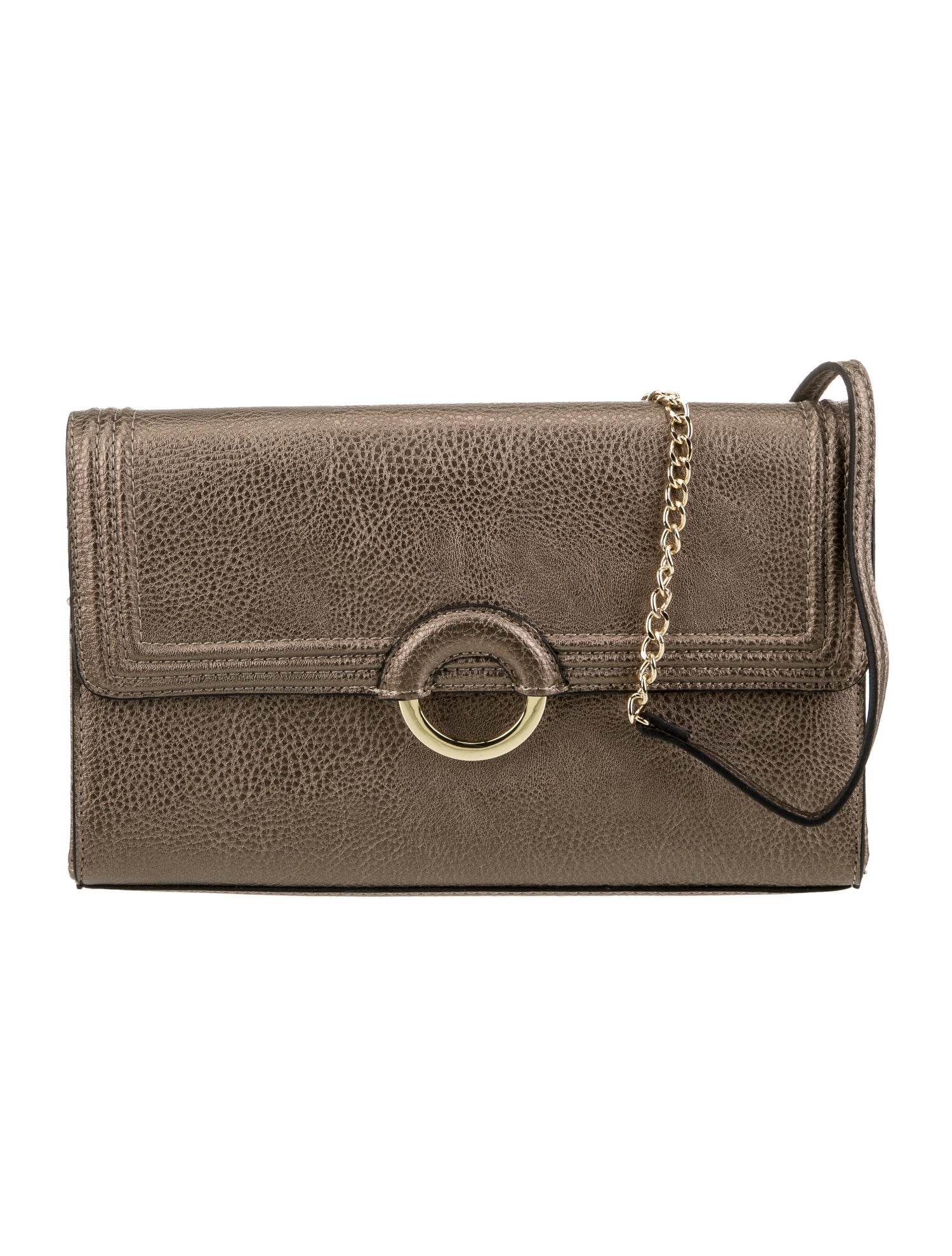 Neiman Marcus Leather Clutch