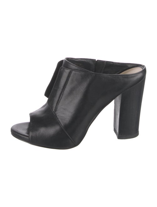 Neiman Marcus Leather Slides