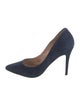Neiman Marcus Suede Pumps