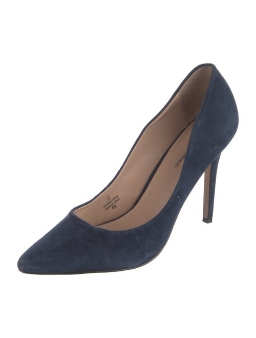 Neiman Marcus Suede Pumps