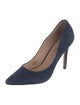 Neiman Marcus Suede Pumps