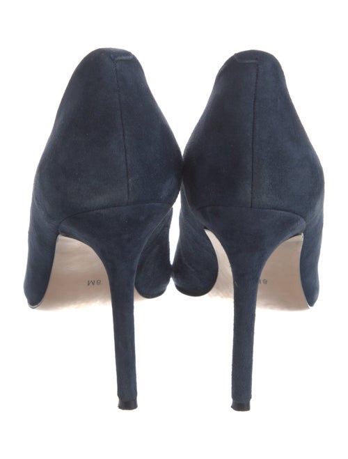 Neiman Marcus Suede Pumps