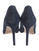 Neiman Marcus Suede Pumps