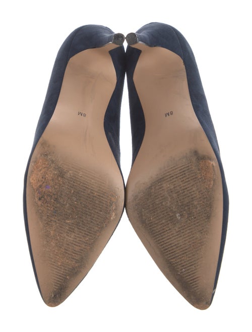 Neiman Marcus Suede Pumps