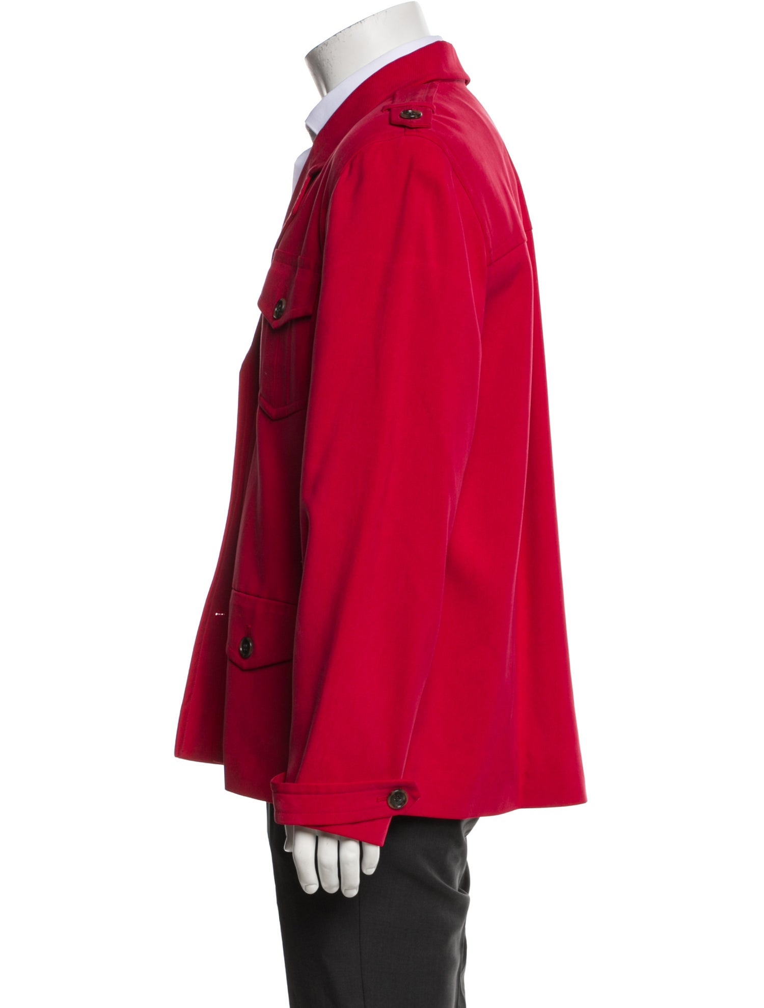 Neiman Marcus Silk Utility Jacket