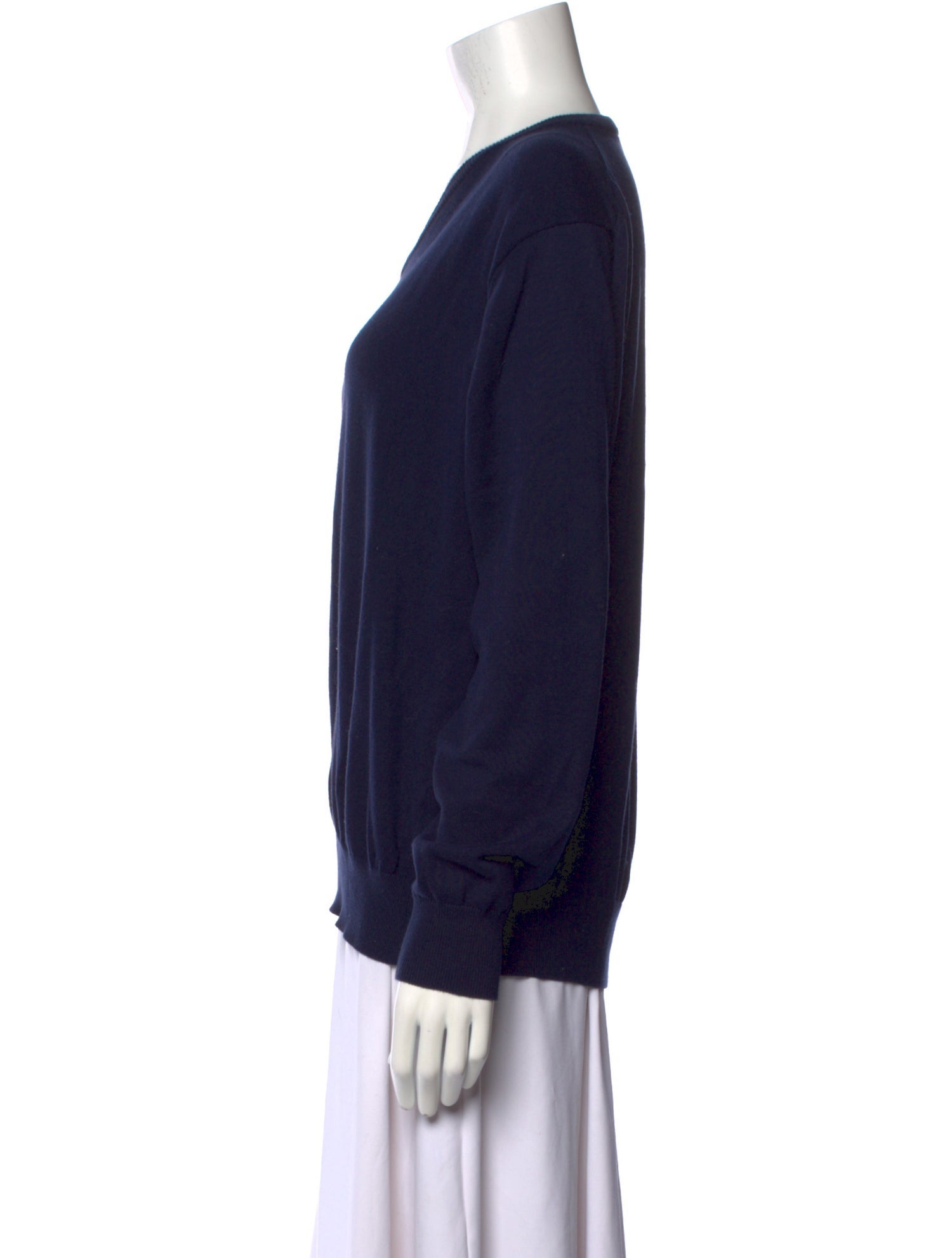 Neiman Marcus V-Neck Sweater