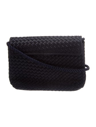 Neiman Marcus Satin Crossbody Bag