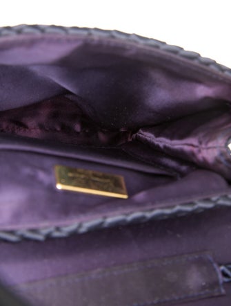 Neiman Marcus Satin Crossbody Bag