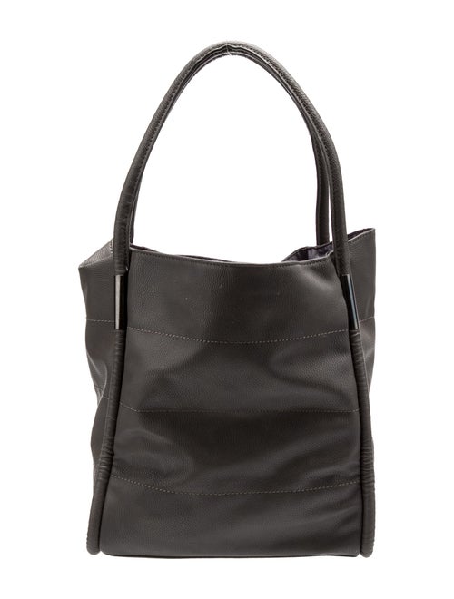 Neiman Marcus Leather Top Handle Bag