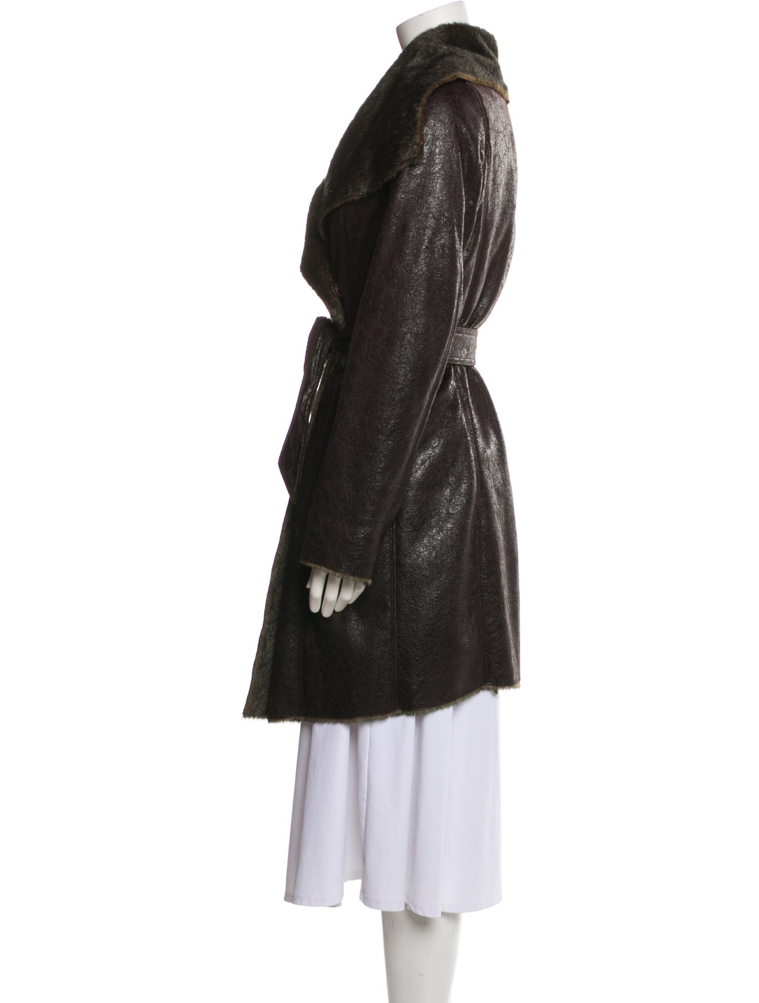 Neiman Marcus Vintage 2000's Faux Fur Coat