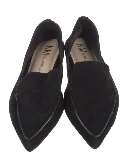 Neiman Marcus Suede Loafers