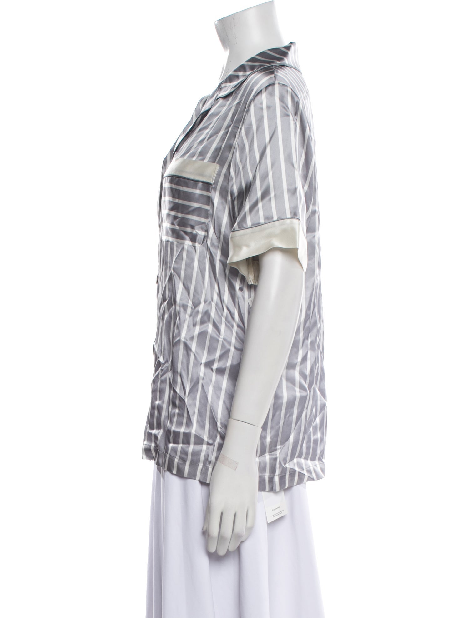 Neiman Marcus Silk Striped Pajamas w/ Tags