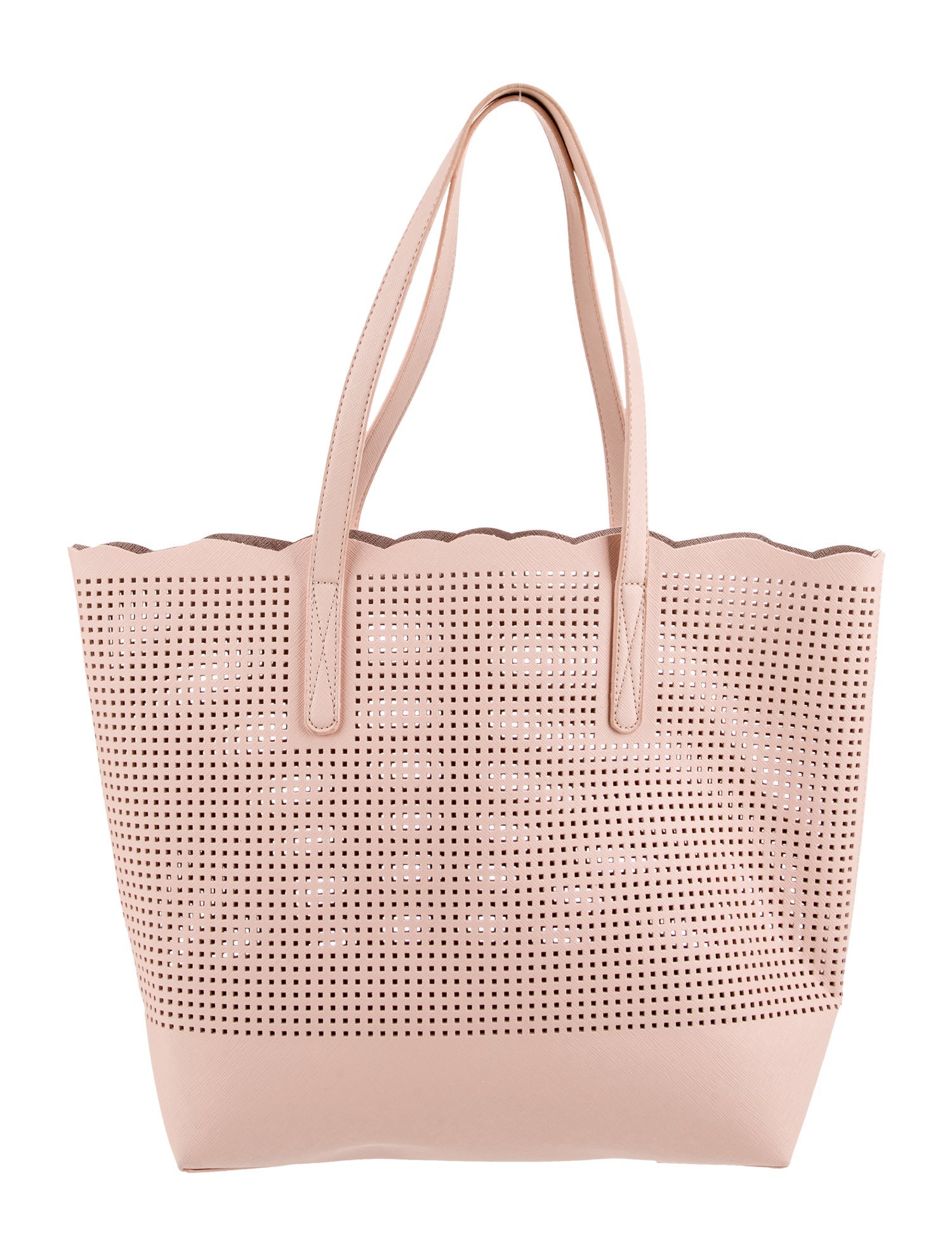 Neiman Marcus Saffiano Leather Tote