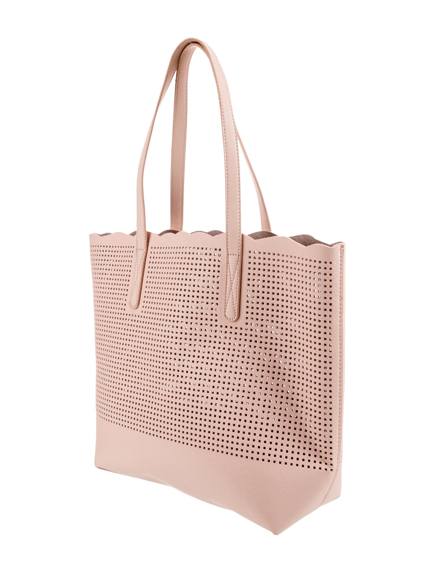 Neiman Marcus Saffiano Leather Tote