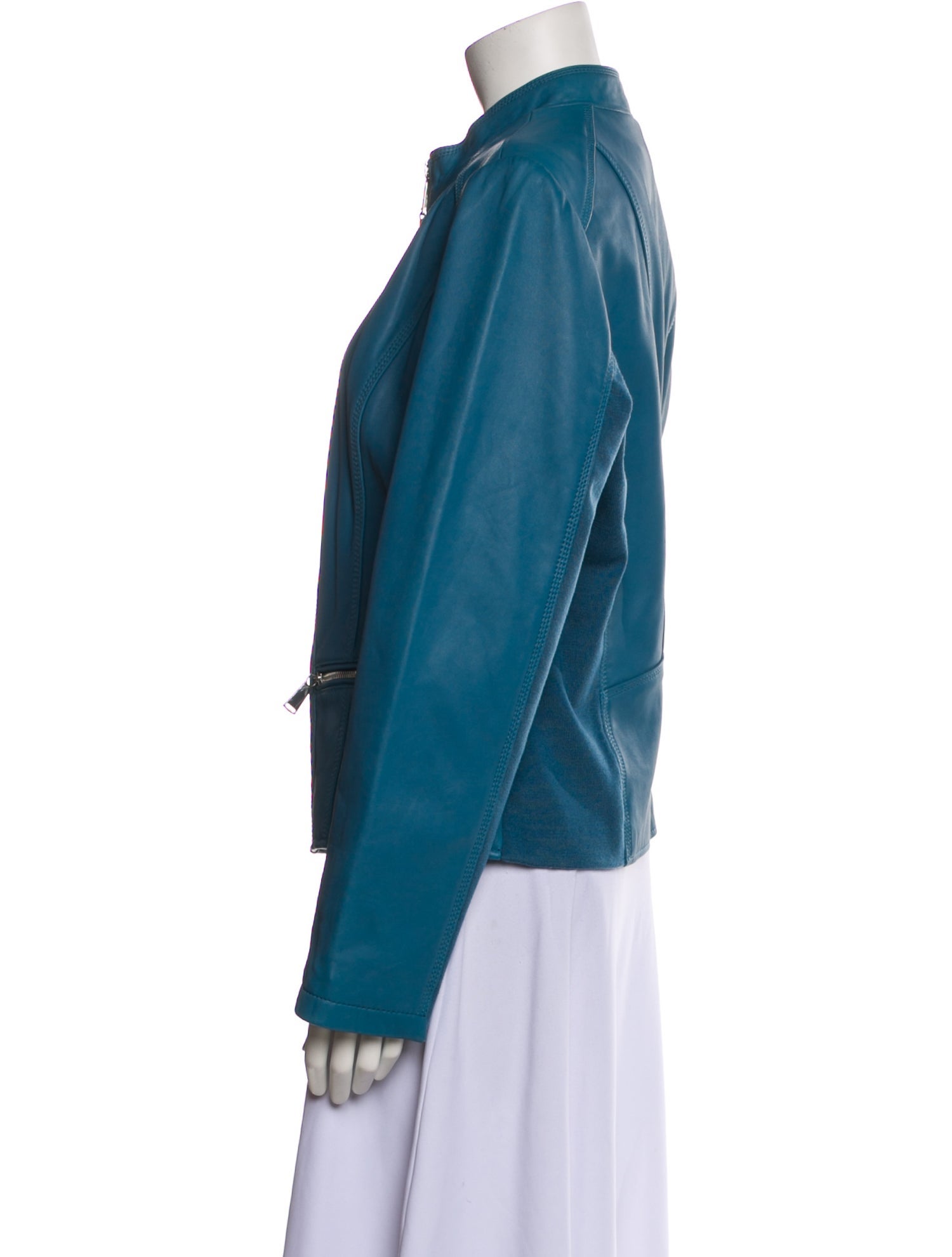 Neiman Marcus Leather Biker Jacket